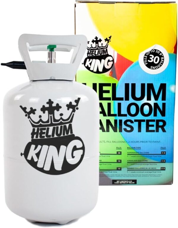 Disposable Helium Gas Canister