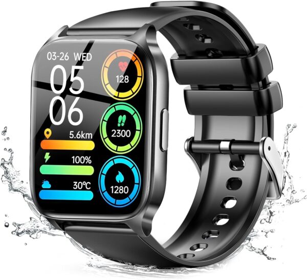 Kedali Smart Watch for Men Women, 1.85" Full Touch Screen watches