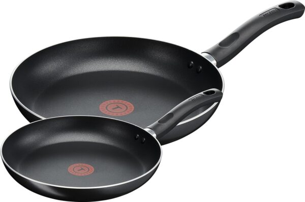 Tefal Taste Twin Pack, Aluminium Frying Pans,